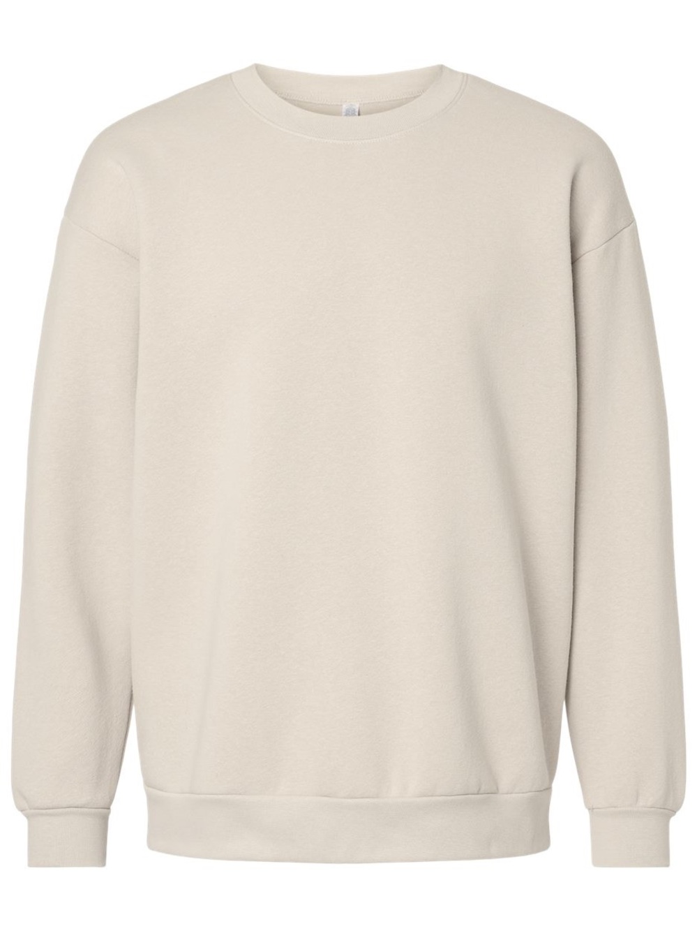 American Apparel Unisex Crewneck Sweatshirt in Bone